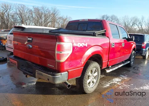 2013 Ford F-150 Xlt from USA, damaged, VIN 1FTFW1EF2DFC80082